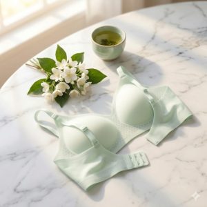 2 Pies-|| Premium Ice Gel Bra – Skin-Pink-blue