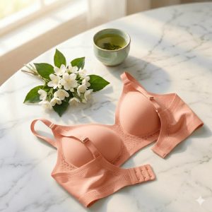 1 Pies-|| Premium Ice Gel Bra – Skin-Pink-blue